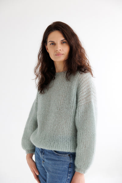 Feather Light Hand-Knitted Sweater - Different Colours
