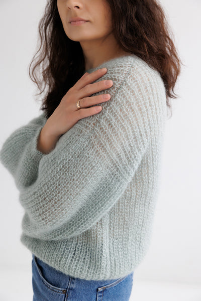 Feather Light Hand-Knitted Sweater - Different Colours