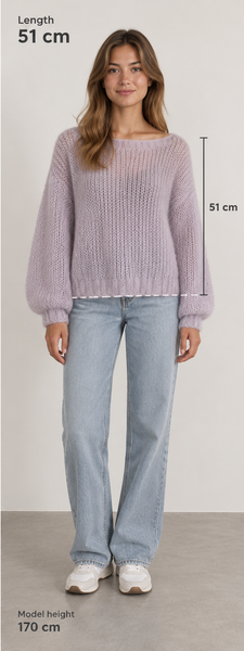 MEDIUM LOOSE-Hand-Knitted Sweater - Different Colours